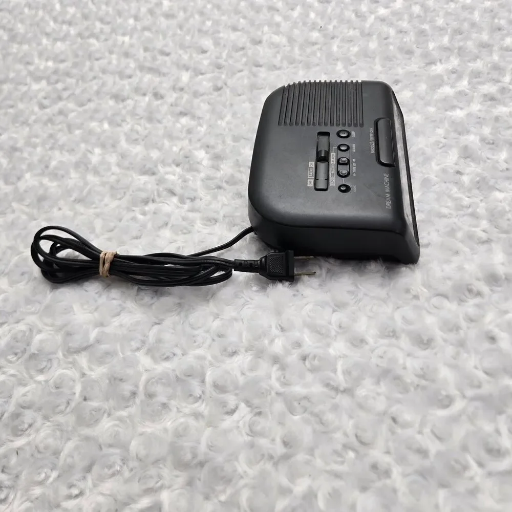 Sony ICF-C25 AM FM Clock Radio Dream Machine Series Black 1990s Alarm Snooze